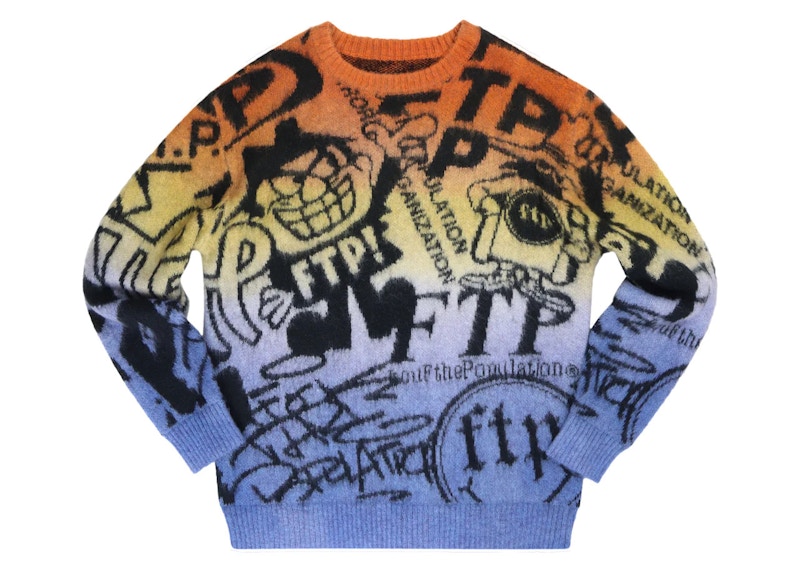 FTP Archive Mohair Sweater Oranje