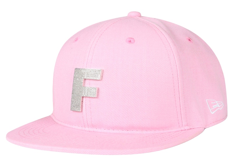 FTP Bling F Logo Fitted Hat Roze