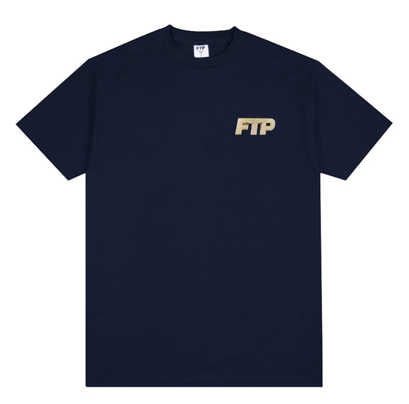FTP Bling Logo Tee Blauw