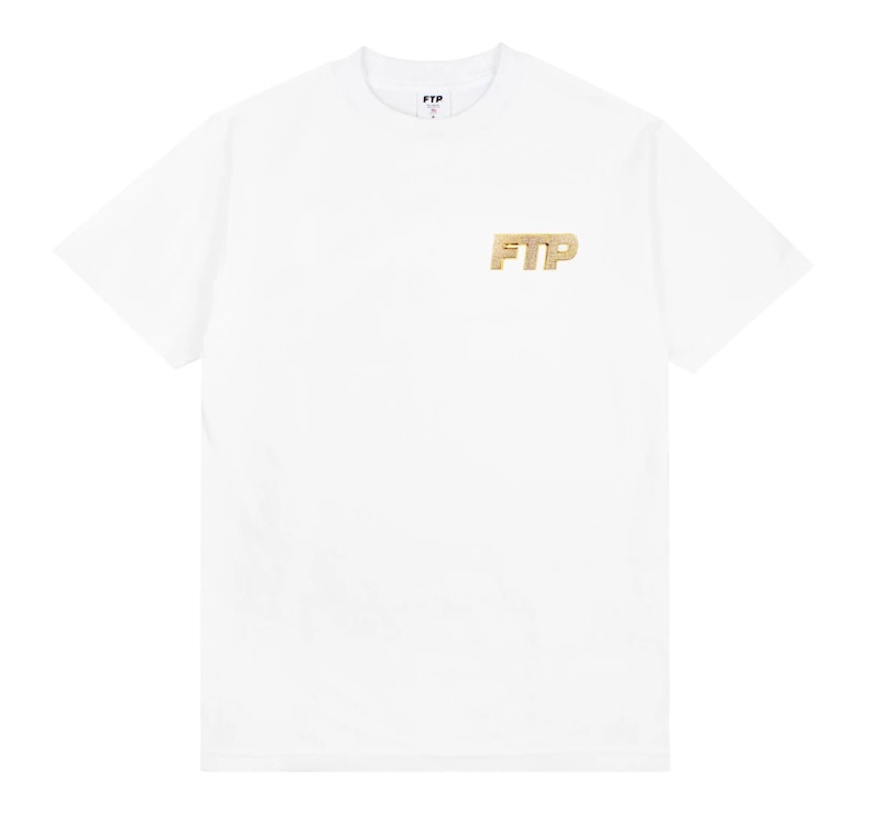 FTP Bling Logo Tee Wit
