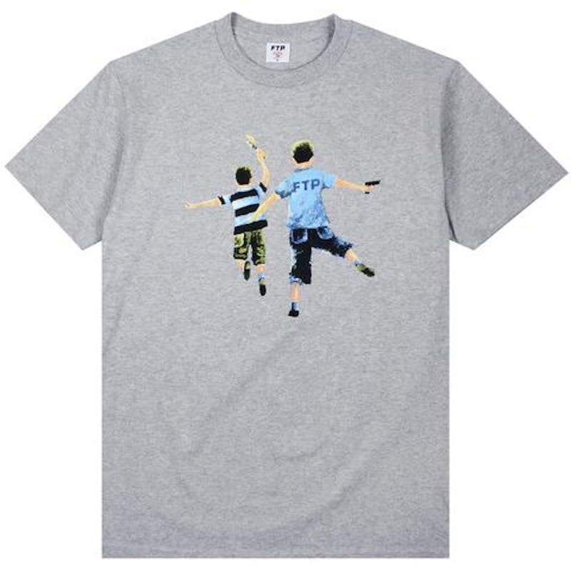 FTP Brothers Tee Heather Grijs