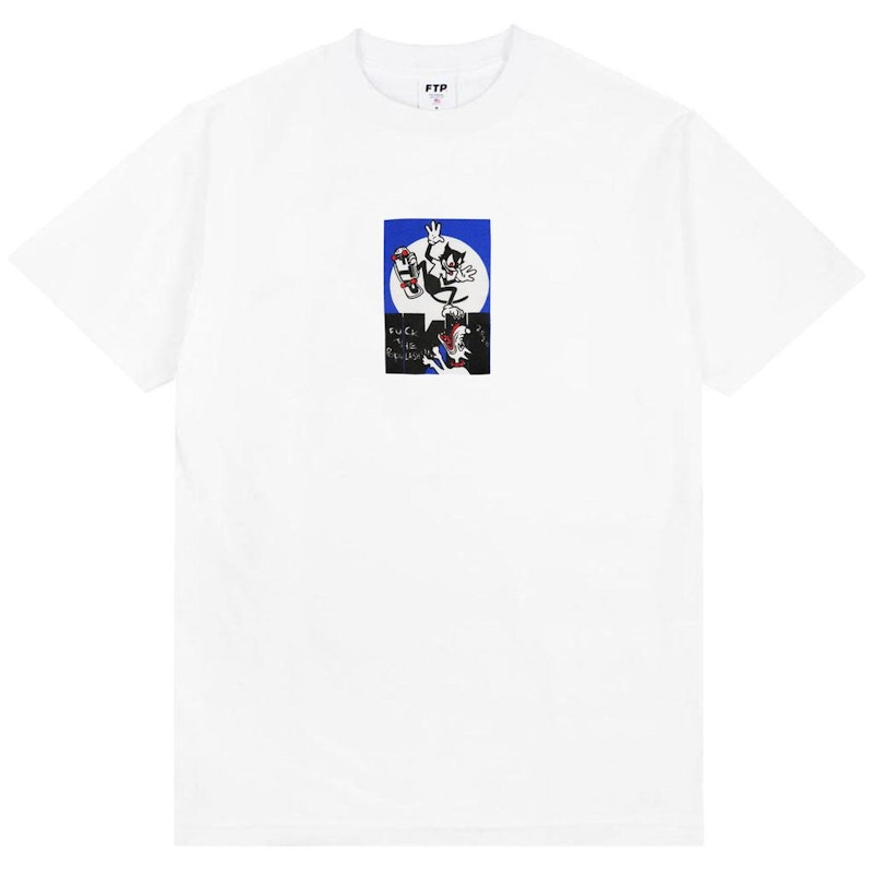 FTP Cats Tee Wit