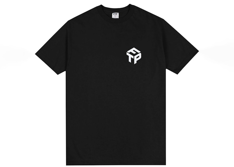 FTP Dimension Logo Tee Zwart