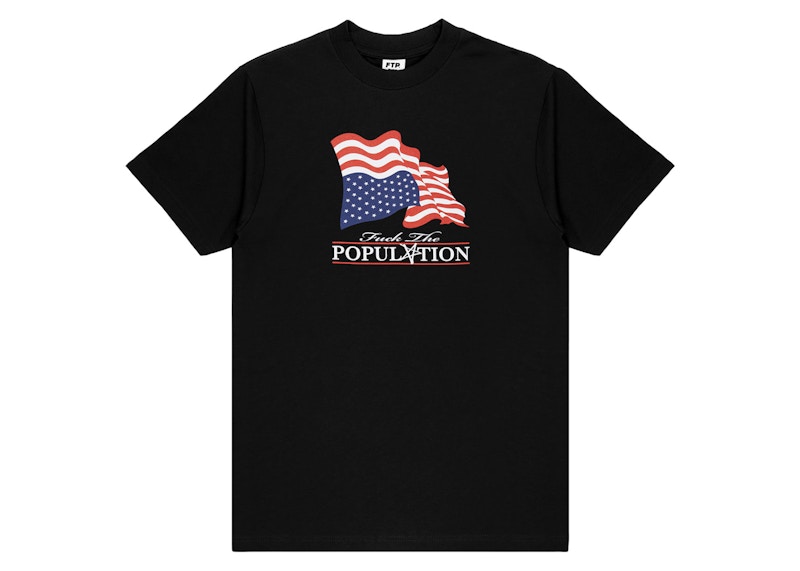 FTP Distress Flag Tee Zwart