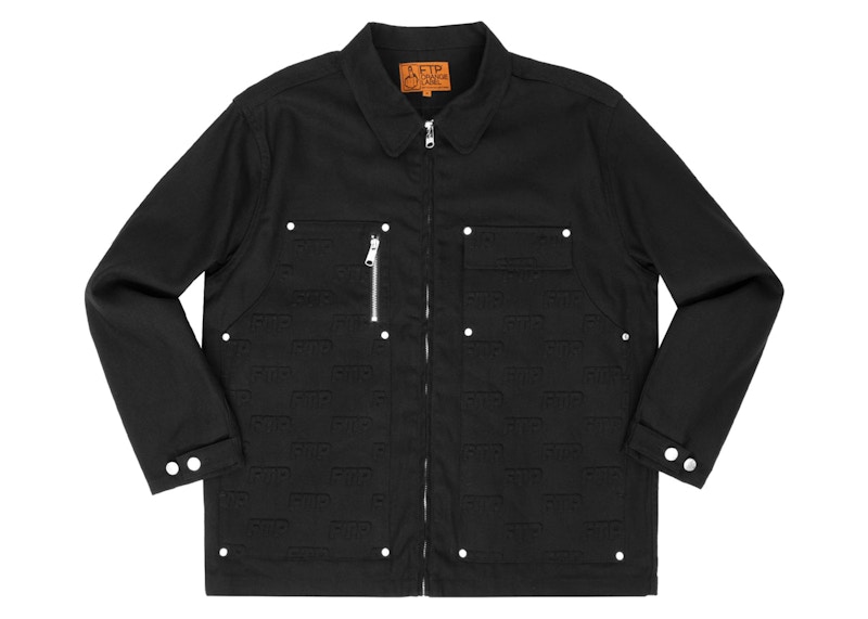 FTP Embossed Logo Work Jacket Zwart