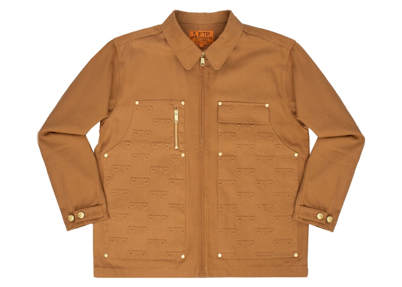 FTP Embossed Logo Work Jacket Bruin