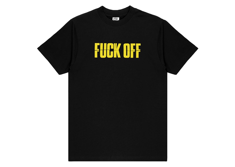 FTP Fuck Off Tee Zwart