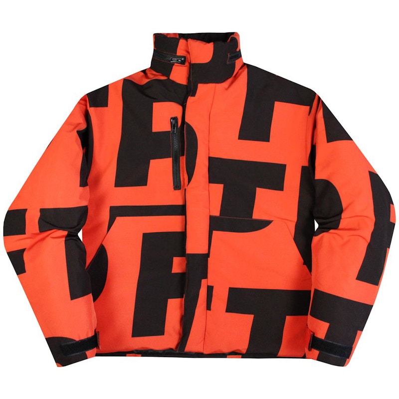 FTP Jumbo Puffer Jacket Oranje