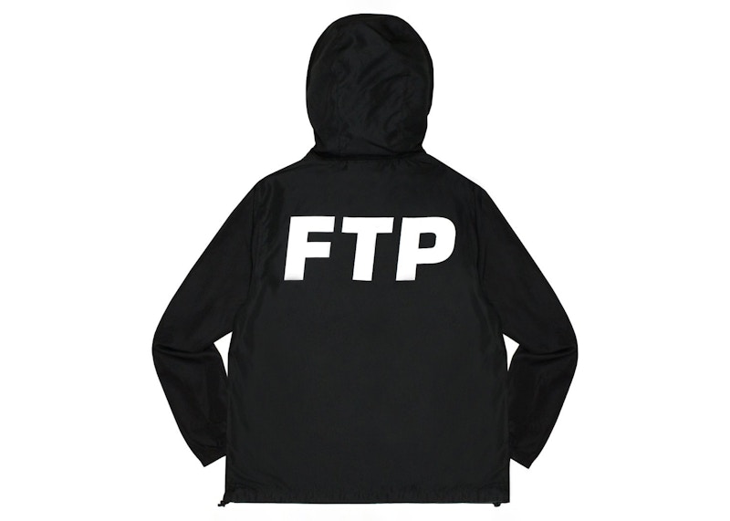FTP Logo Anorak Zwart