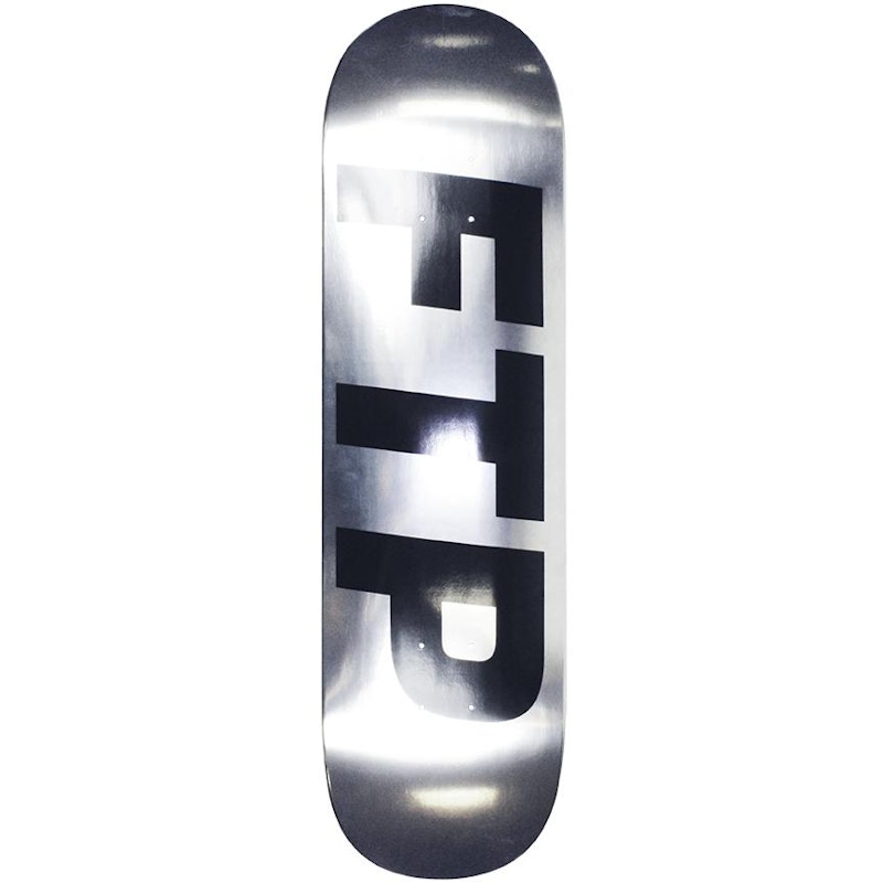 FTP Logo Skateboard Deck Chrome