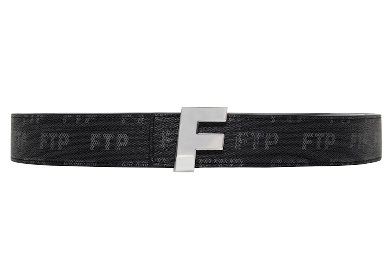 FTP Logo Repete Belt Zwart