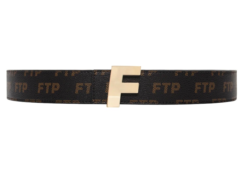 FTP Logo Repete Belt Bruin