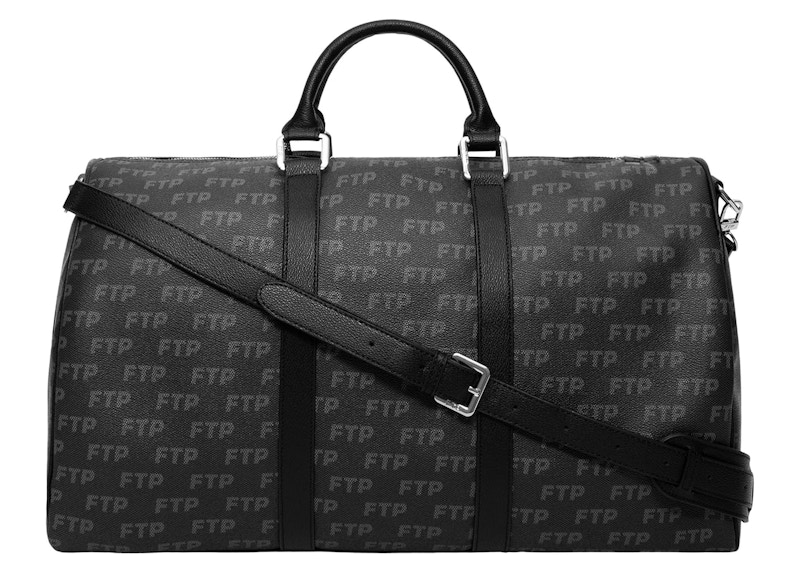 FTP Logo Repete Duffle Bag Zwart