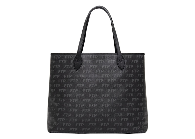 FTP Logo Repete Tote Bag Zwart