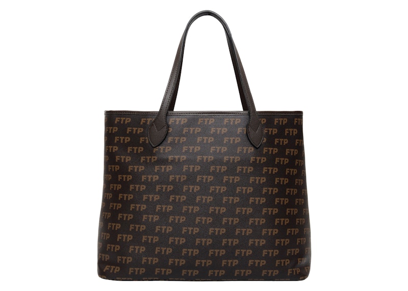 FTP Logo Repete Tote Bag Bruin