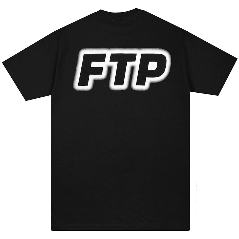 FTP Outer Glow Logo Tee Zwart