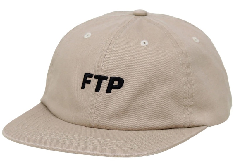 FTP Overdyed Logo 6-Panel Creme