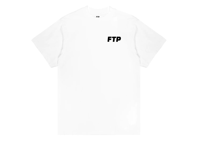 FTP Puff Print Logo Tee Wit