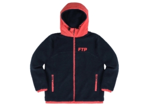 FTP Reflective Polar Fleece Jacket Blauw