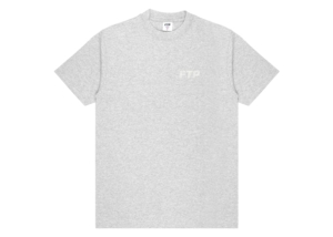 FTP Rhinestone Logo Tee Heather Grijs
