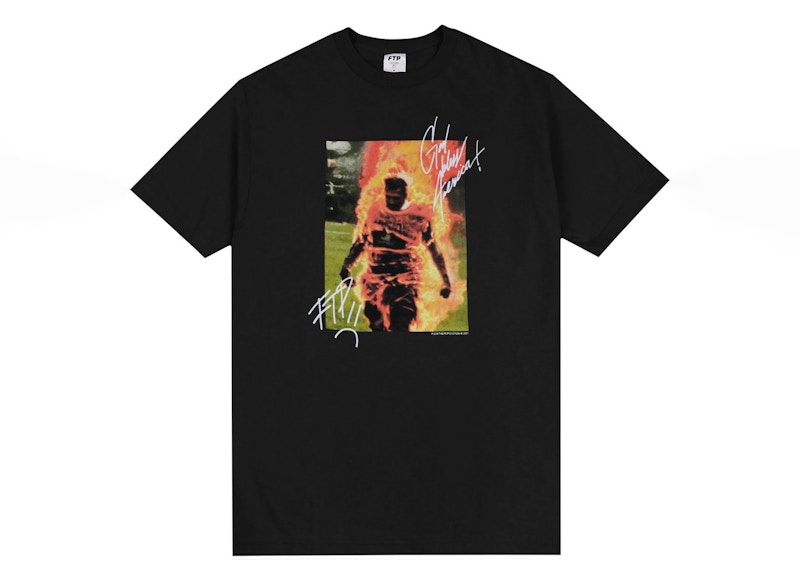 FTP Self-Immolation Tee Zwart