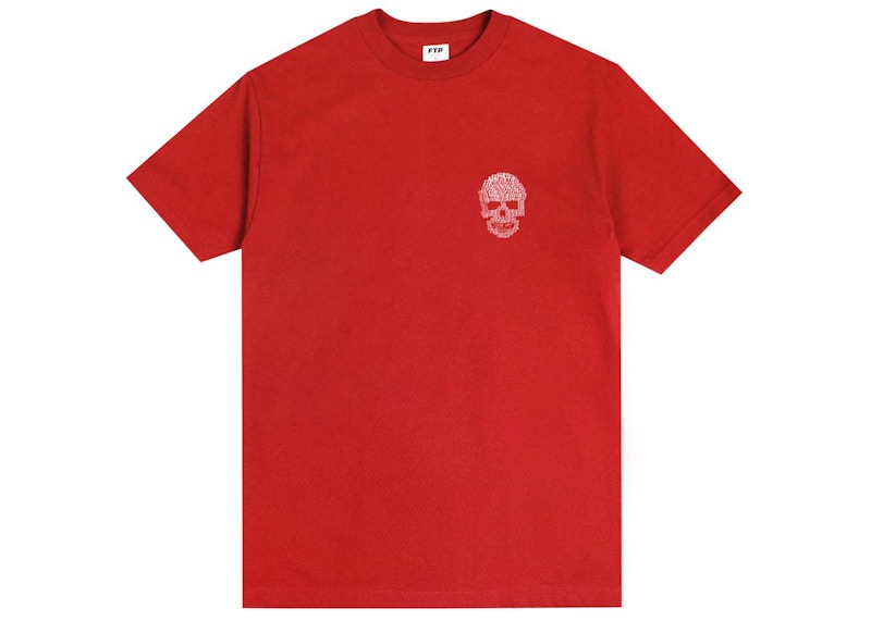 FTP Skull Tee Rood