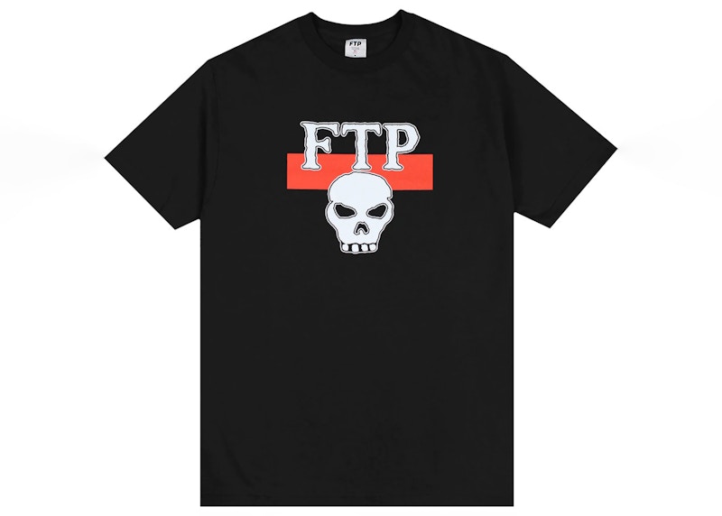 FTP Skull Tee Zwart