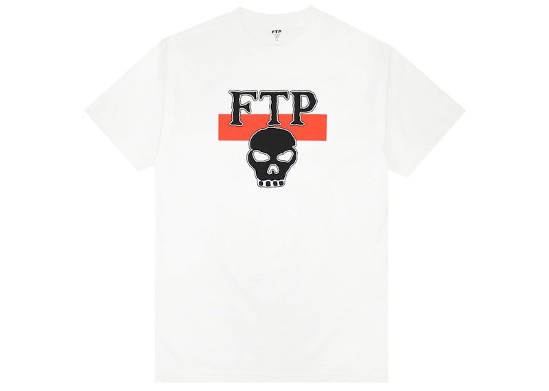 FTP Skull Tee Wit
