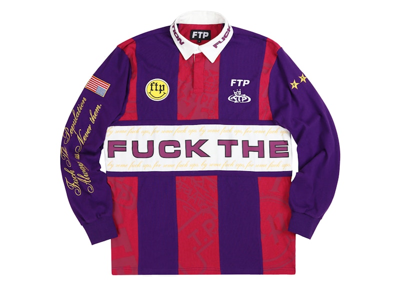 FTP Souvenir Rugby Jersey Paars