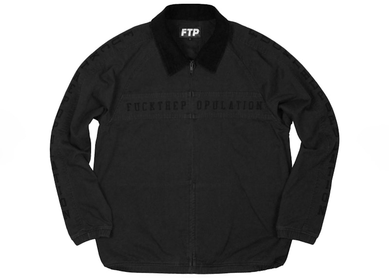 FTP Spell Out Work Jacket Zwart