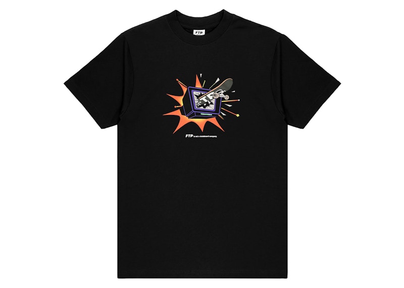 FTP TV Guide Tee Zwart