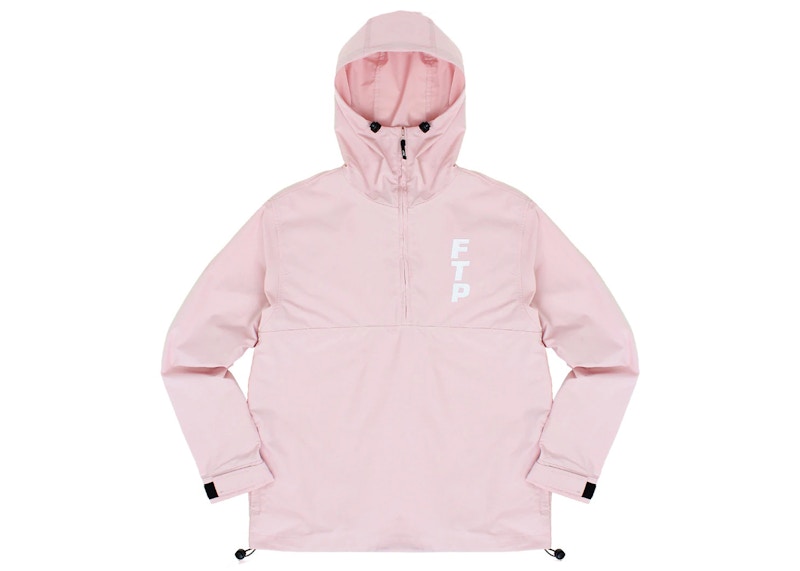 FTP Vertical Logo Anorak Dusty Roze
