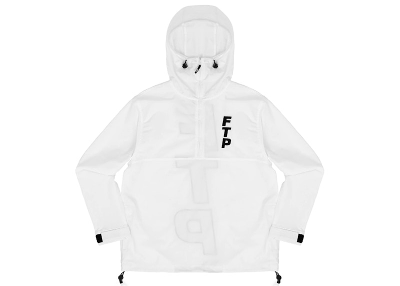 FTP Vertical Logo Anorak Wit