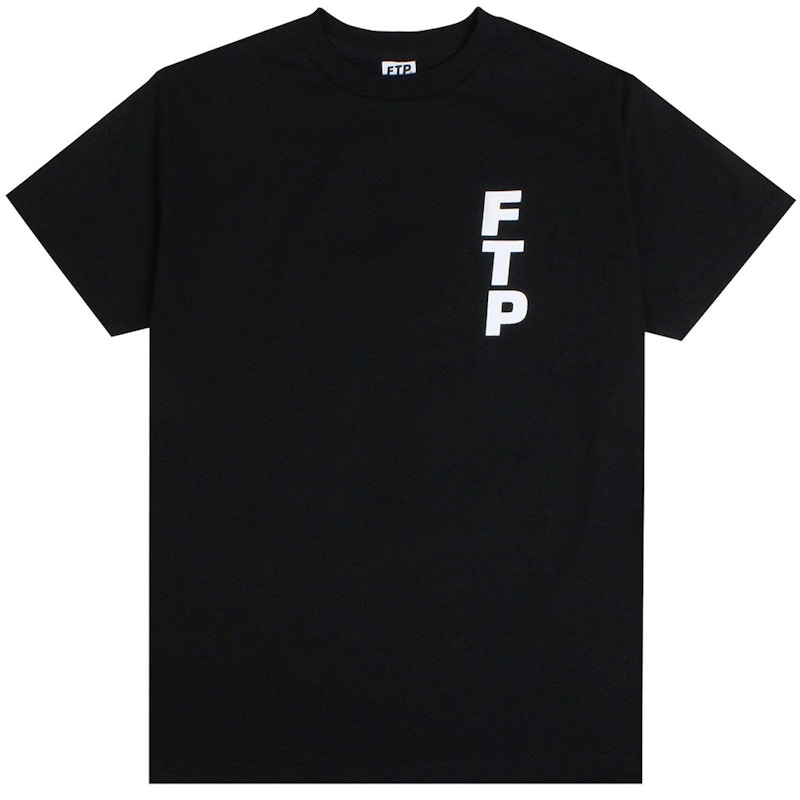 FTP Vertical Logo Tee Zwart