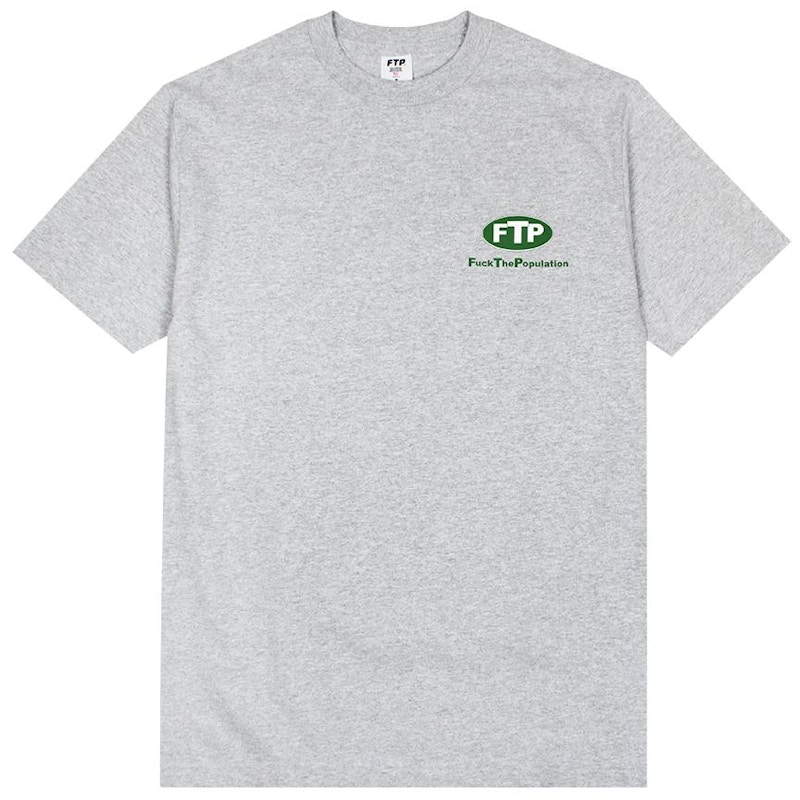 FTP WOA Tee Heather Grijs