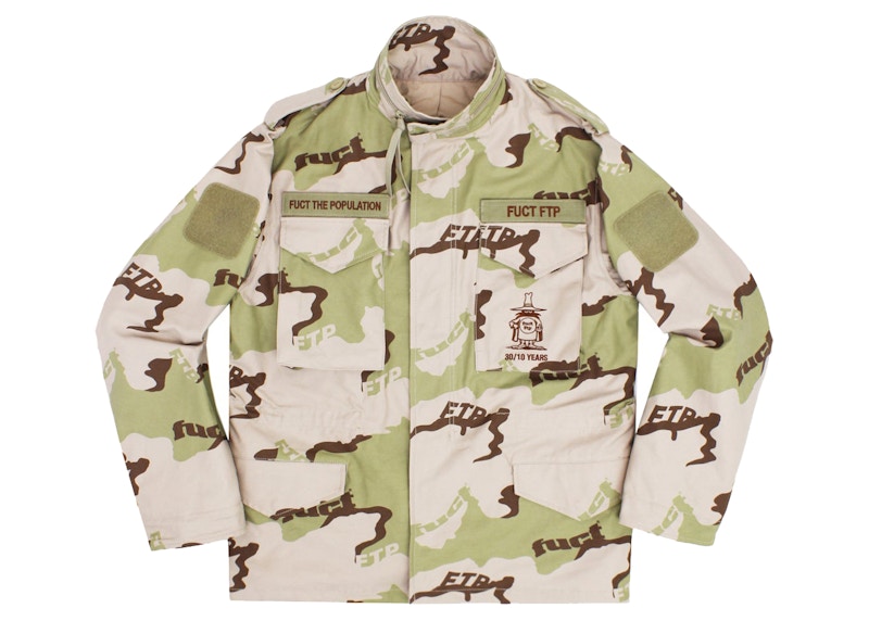 FTP x FUCT M65 Jacket Camo