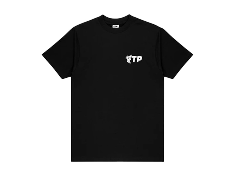 FTP x Famous Logo Tee Zwart