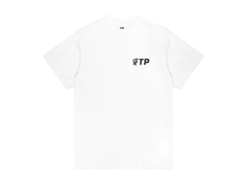 FTP x Famous Logo Tee Wit
