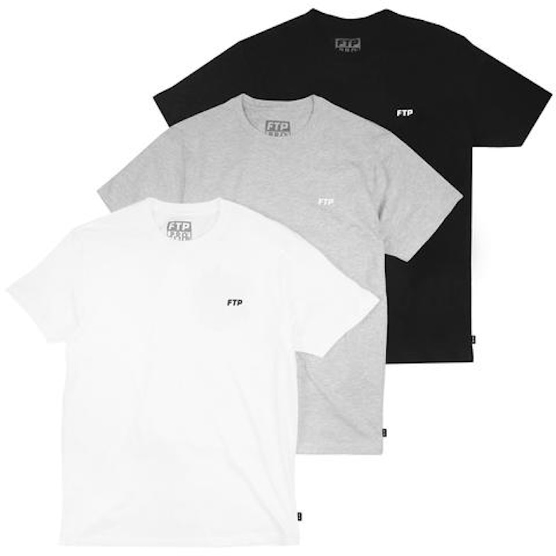 FTP x Pro Club 3 Pack Tees Multi Multicolor