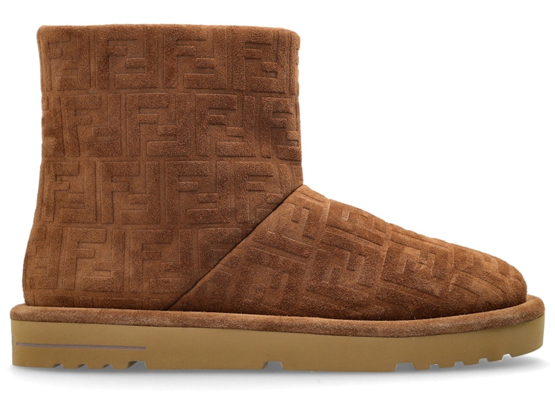 Fendi Ankle Boot Bruin
