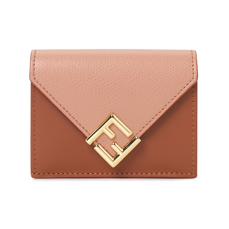 Fendi FF Short Wallet Roze