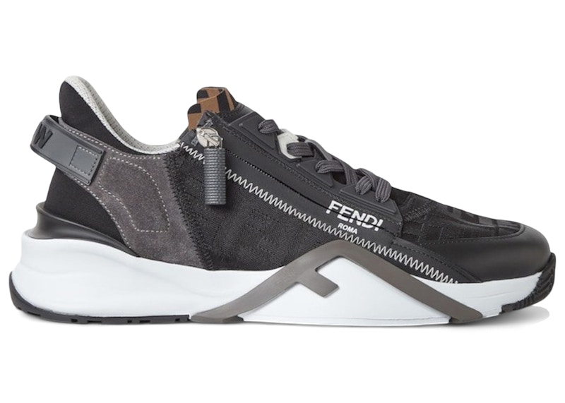 Fendi Flow FF Jacquard Zwart