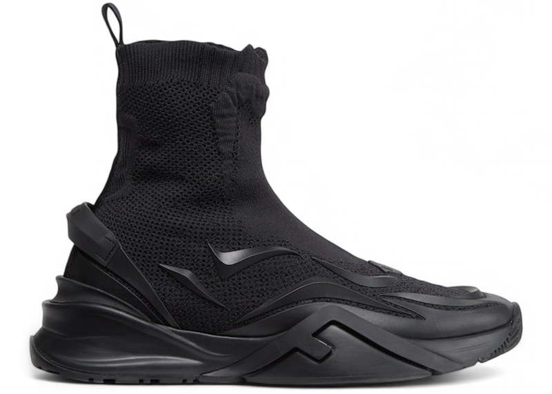 Fendi Flow Mesh Running Sneaker Zwart