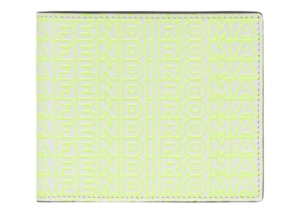 Fendi by Marc Jacobs Fendi Roma Bi-Fold Wallet Two-Tone Leather Compact Bi-Fold Wallet Multicolor