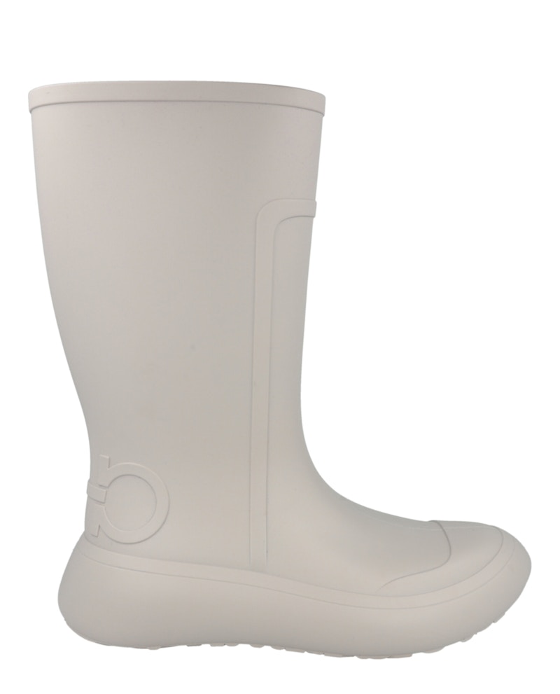Ferragamo Gancini Rainboots Grijs