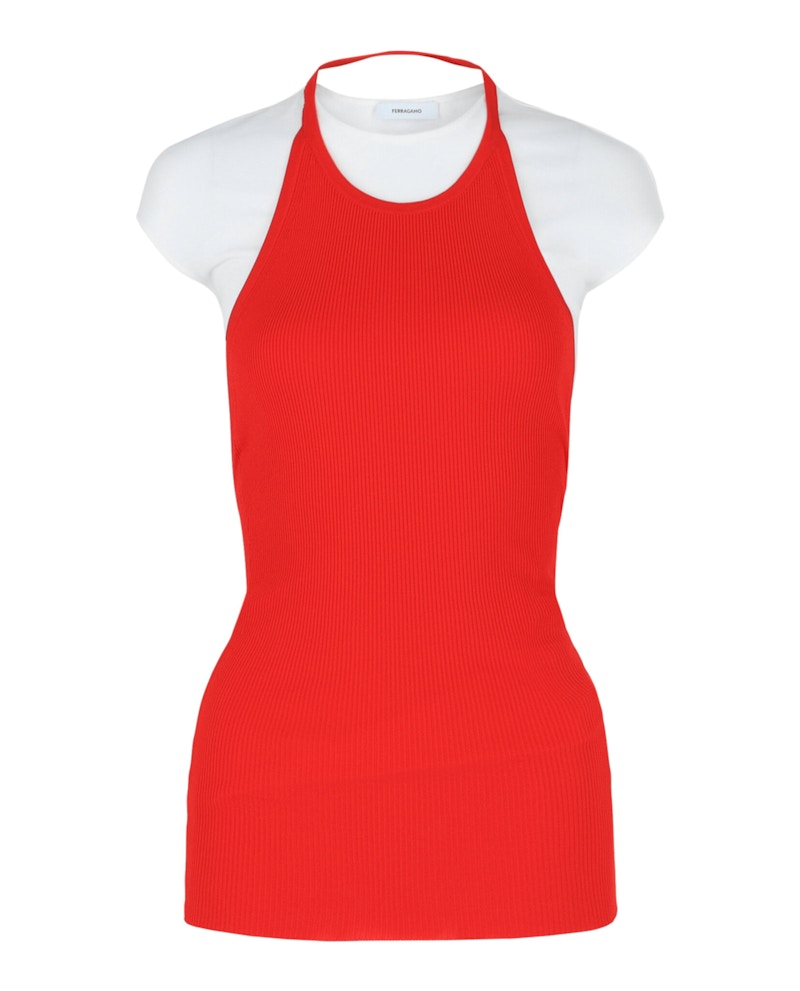 Ferragamo Layered Top Rood