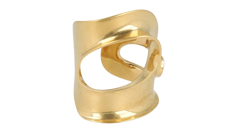 Ferragamo Ferragamo Small Sculptural Cutout Cuff
