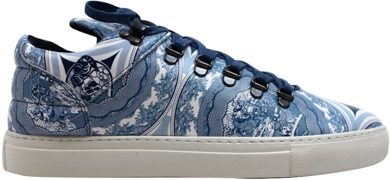 Filling Pieces Mountain Cut Bodega Porcelain Ceramic Blauw