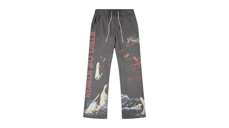 Free Refills Kings Flares Pant Grijs