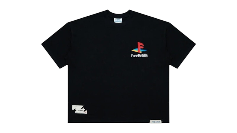 Free Refills Ps Tee Zwart